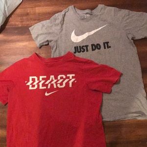Boys Nike XL t shirts